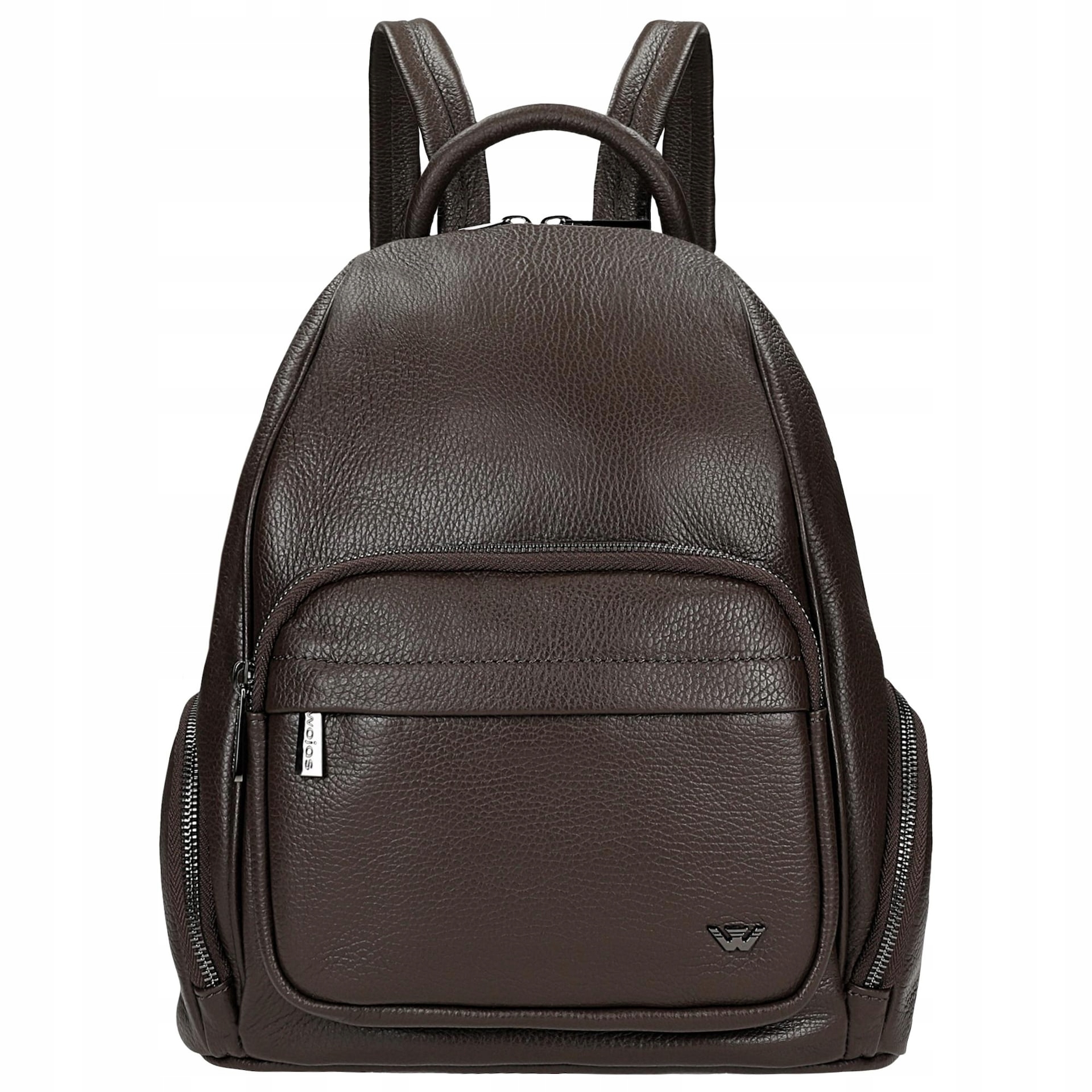 Čokoládový kožený batoh