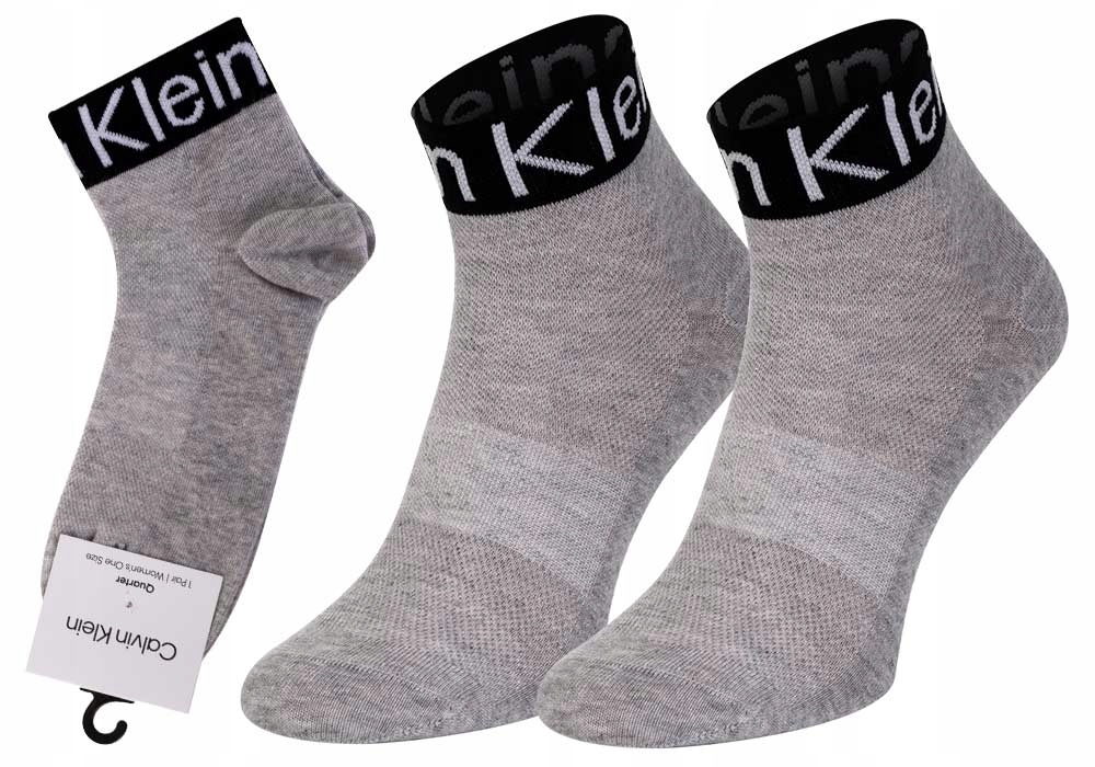 

Calvin Klein Skarpety Skarpetki 1P Grey r.37-41