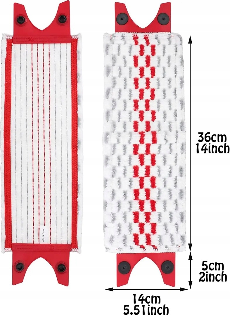 WKŁAD DO MOPA PŁASKIEGO VILEDA ULTRAMAX KOŃCÓWKA NAKŁADKA MOP CHŁONNY ZAPAS Kolor biały