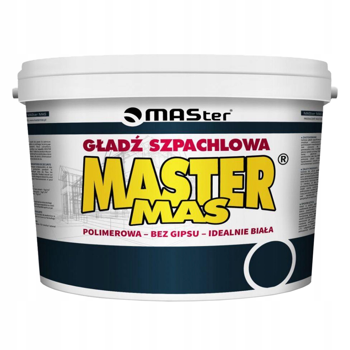 

Master-mas 18kg gotowa gładź Szpachlowa