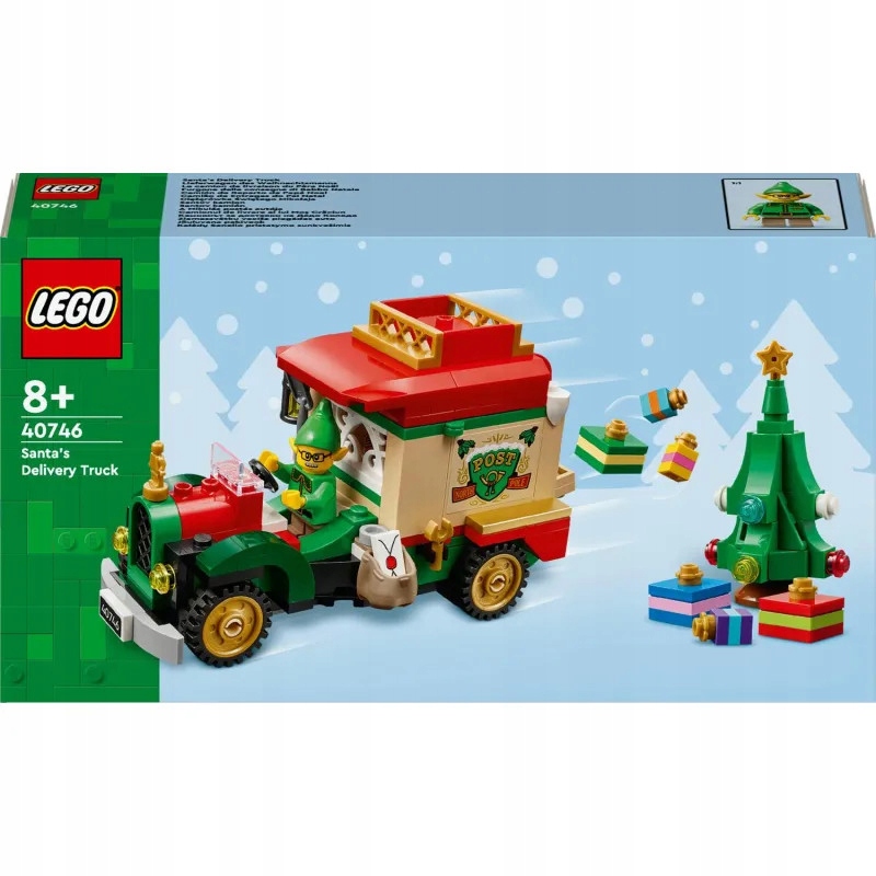 KLOCKI LEGO CIEZAROWKA SWIETEGO MIKOLAJA 40746