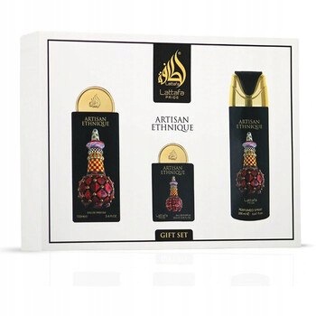 Lattafa Dárková sada Artisan Ethnique Edp 100 ml, deodorant 200 ml a