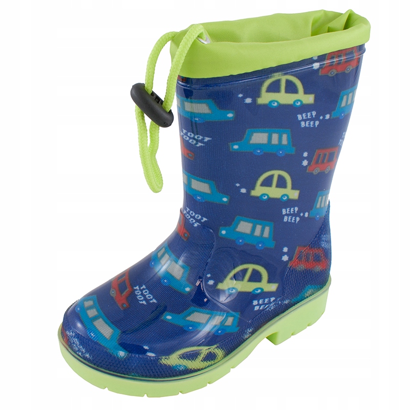 Kalosze gumowce kołnierz z gumką WKŁADKA auta Wojtyłko