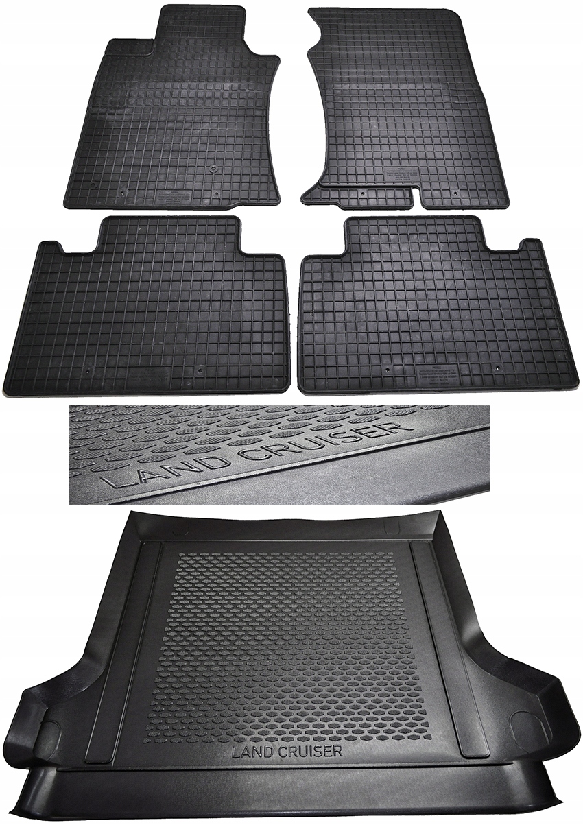 

Land Cruiser J150 2009- dywaniki mata bagażnika