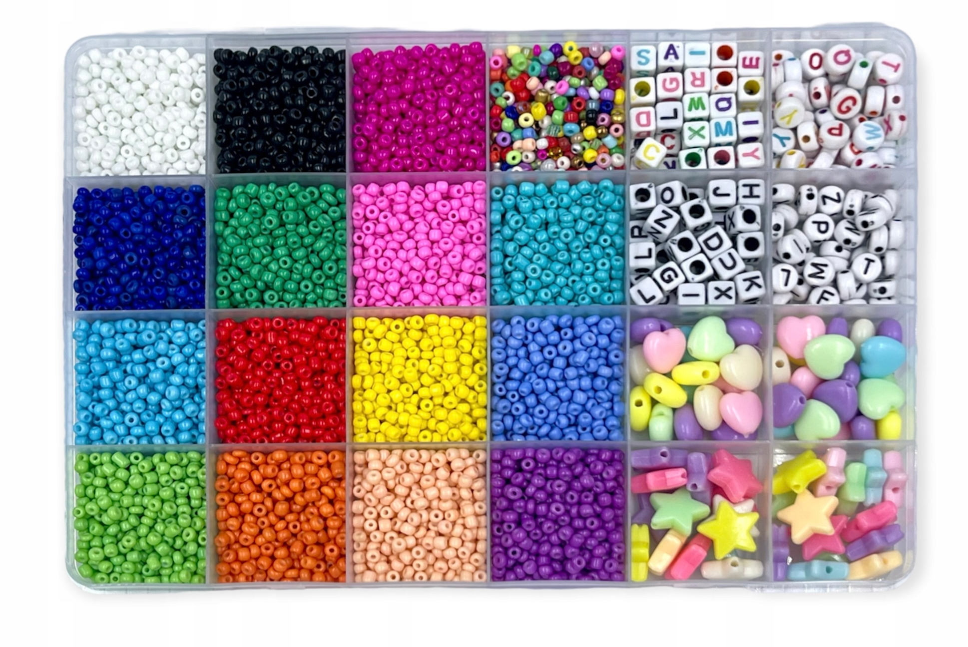 ZESTAW KORALIKÓW DO ROBIENIA BRANSOLETEK KORALIKI EAN (GTIN) 5902643926202