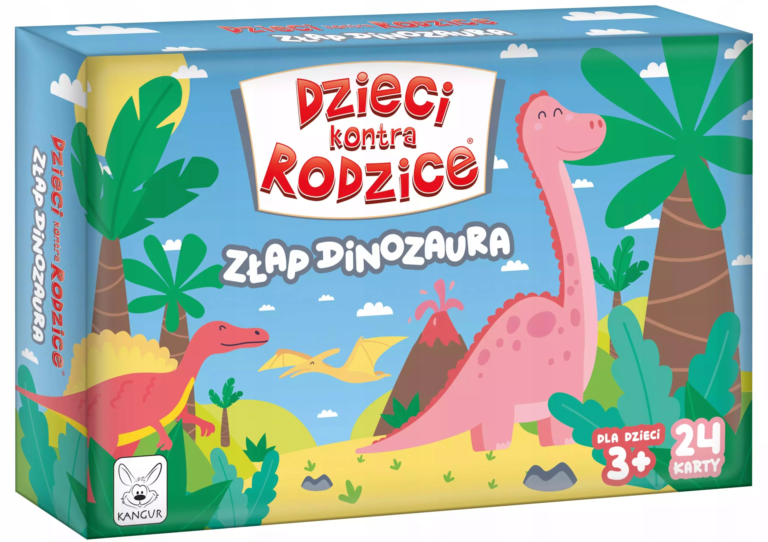 Dzieci kontra Rodzice. Złap dinozaura Kangur