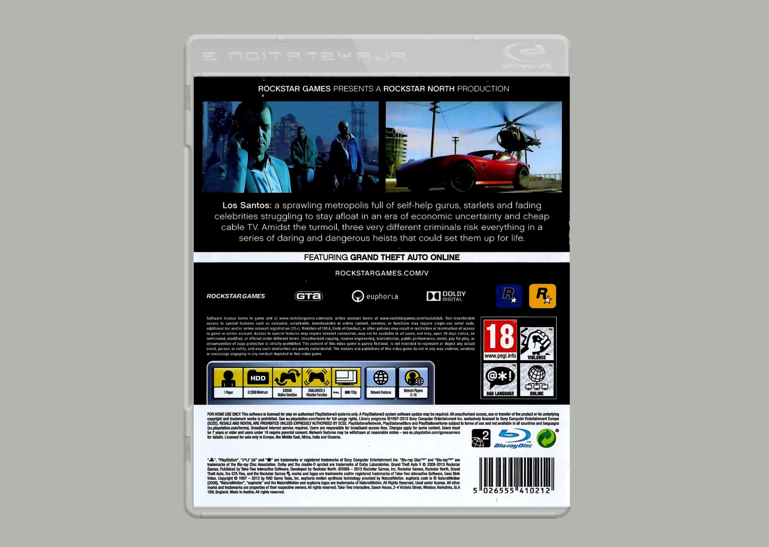 PS3 GTA V GRAND THEFT AUTO 5 Po Polsku PL zrób sobie ROZGRZEWKĘ przed GTA 6 Tematyka gry akcji