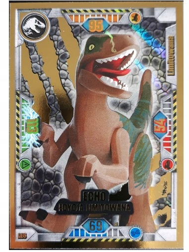 karta limitowana lego jurassic world le6 echo