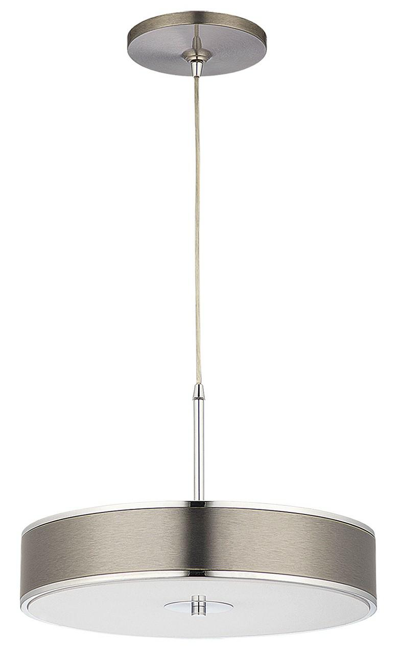 Závesná lampa Jazz strieborná biela 3xE14 40 cm Stropná lampa do izby Dom