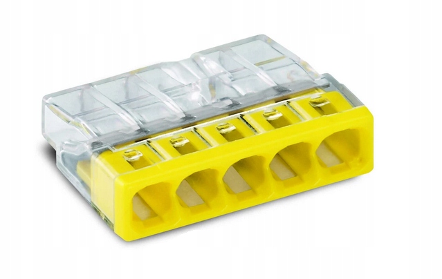 Elektrická spojka Wago 5x 0,5-2,5 mm 2273-205