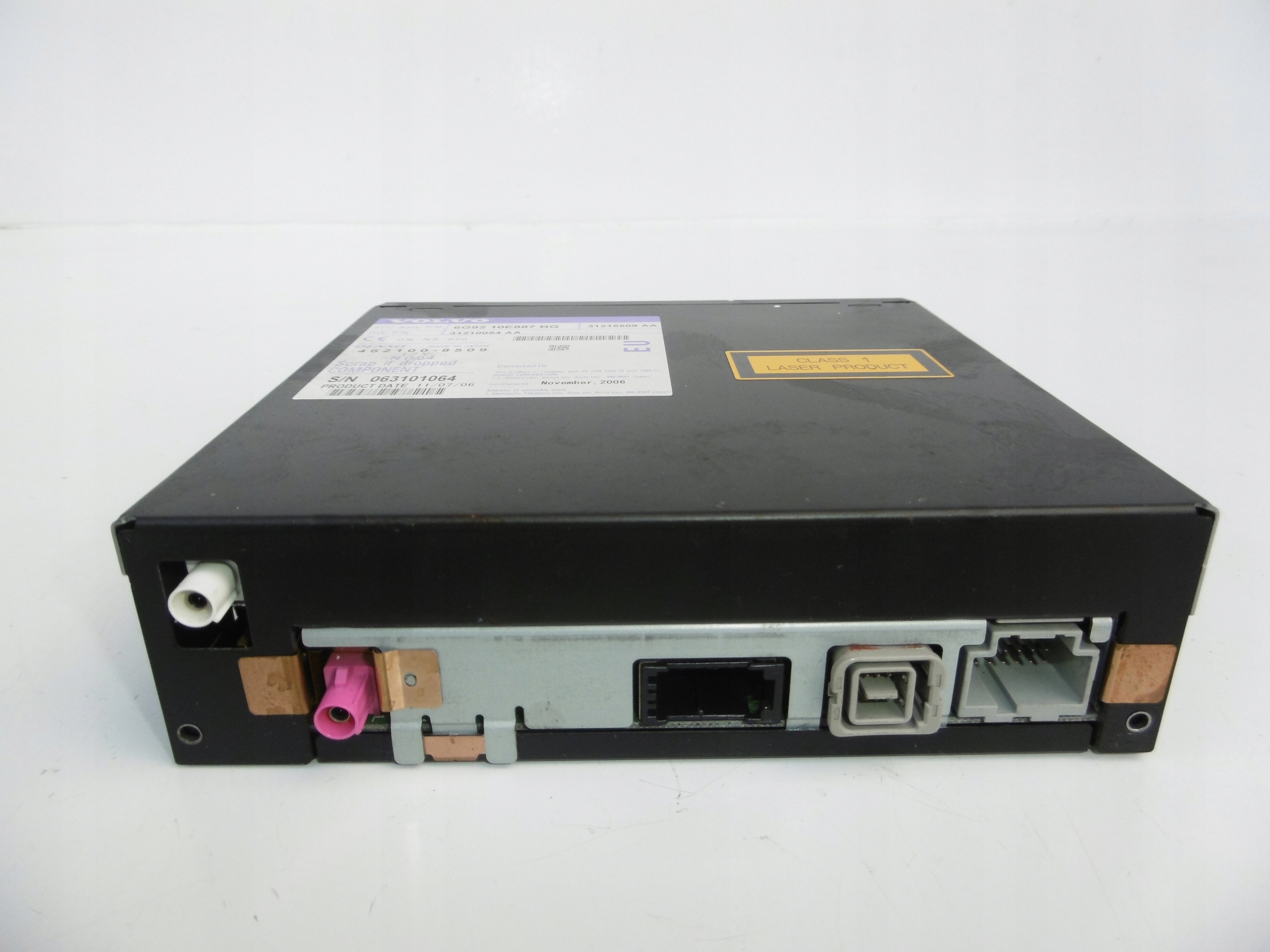player DVD navigation devices VOLVO S80 II V70 III XC70 II
