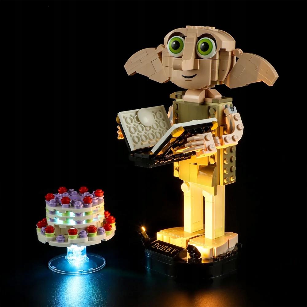 Dedikovaná sada Led osvětlení pro Lego Harry Potter Skřítek Dobby 76421