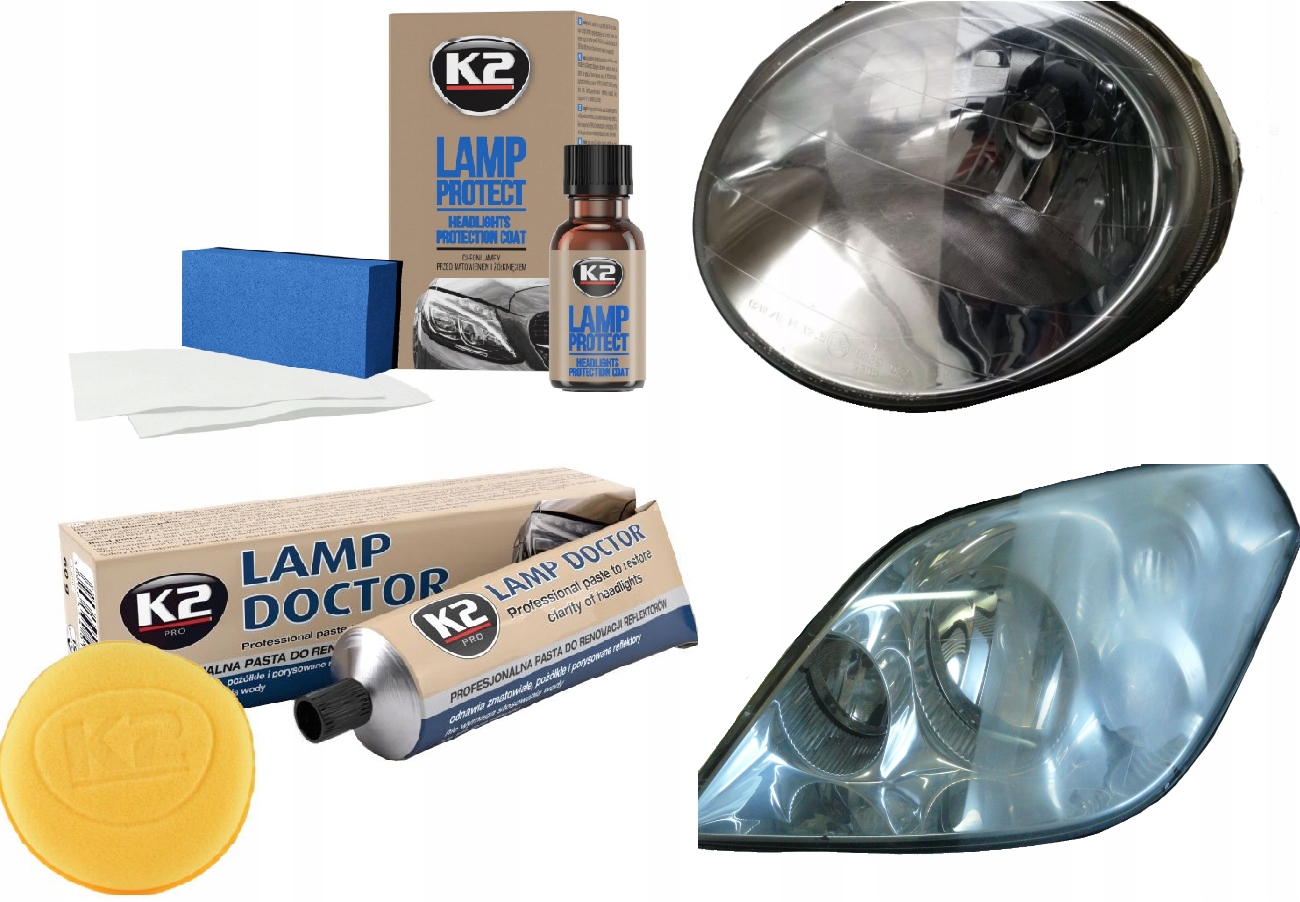 K2 PROTECT + LAMP DOCTOR renowacja reflektorów
