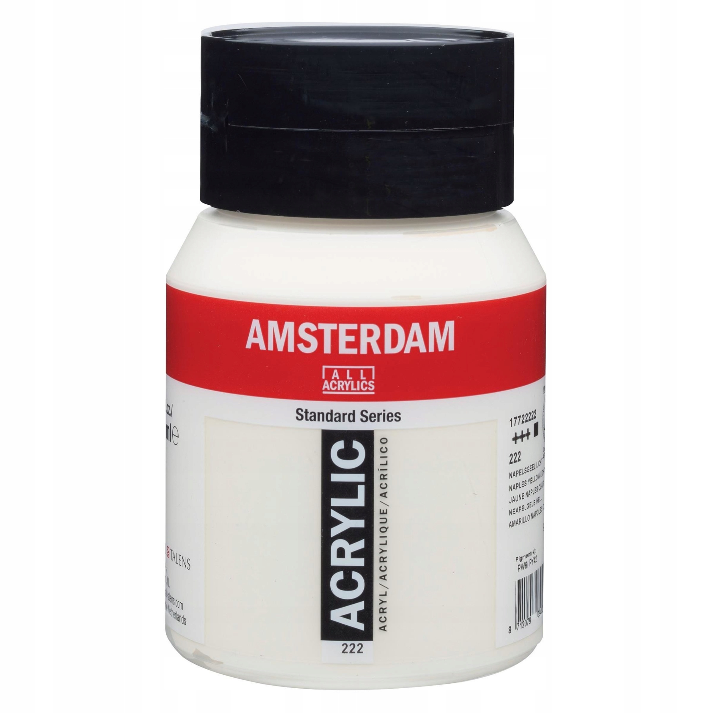 Barva akrylová Amsterdam Standard 500ml Žlutá 222