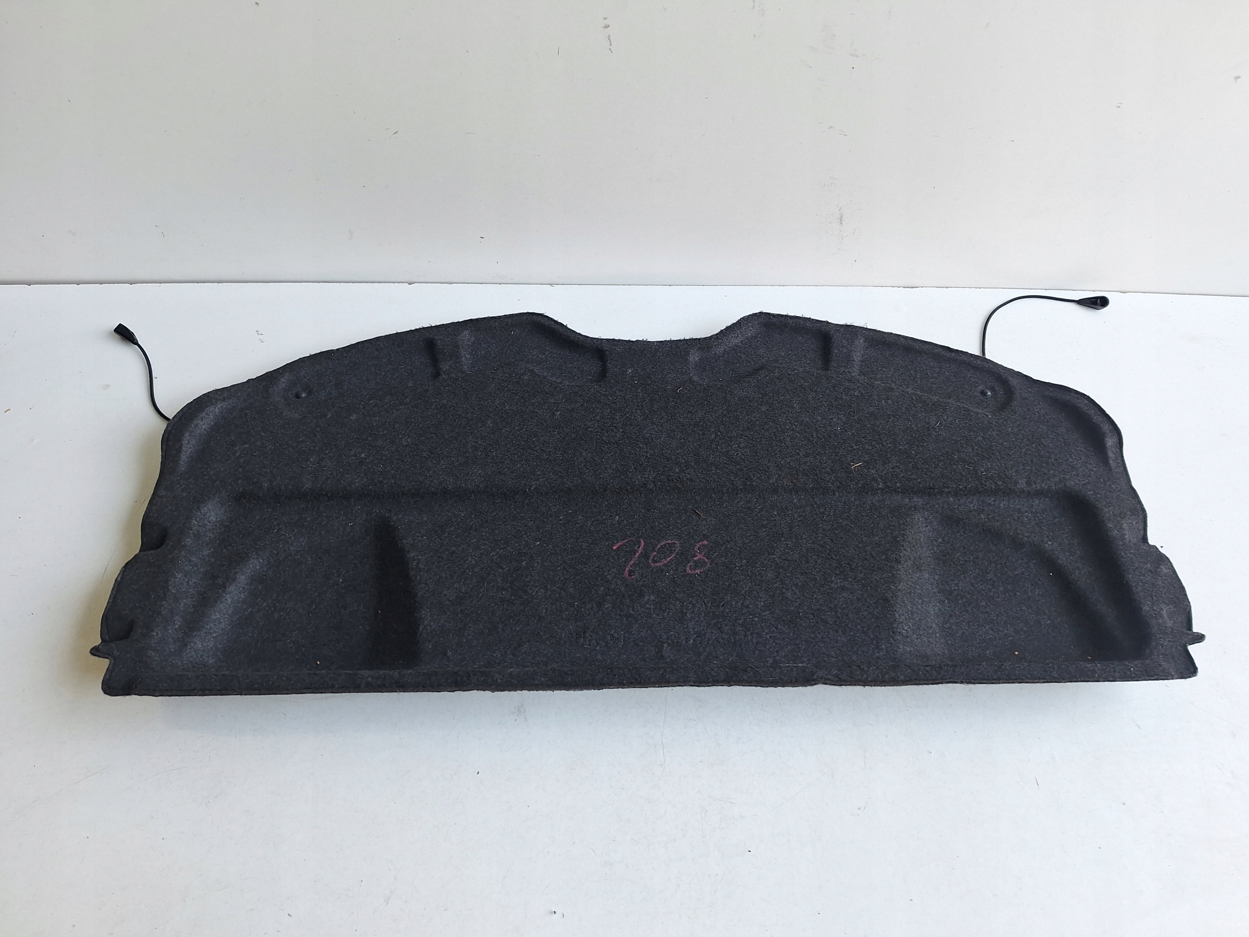 PEUGEOT 208 12-15 rear plato