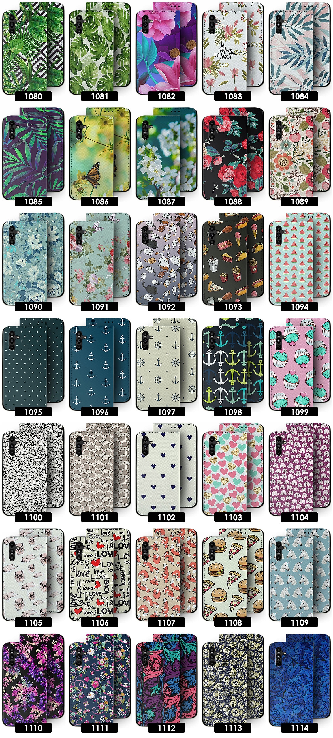 ETUI DO SAMSUNG GALAXY A13 5G WZORY + SZKŁO 4SZT Materiał inny