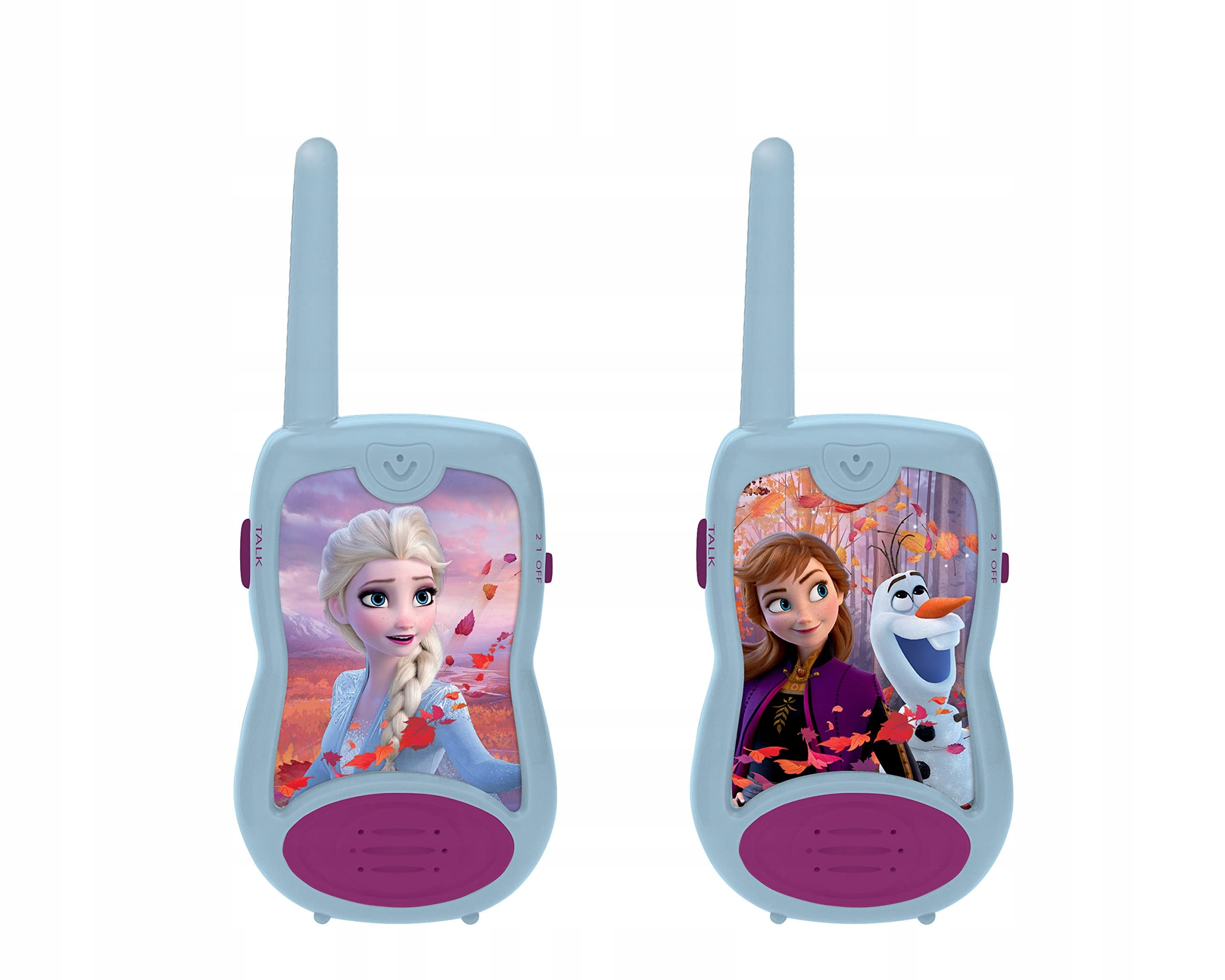 LEXiBOOK Disney Cars Lighting McQueen Walkie-talkies, juego de comunicación para niños, clip para cinturón para transporte, batería, rojo y negro, TW12DC
