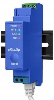 Shelly Pro 1 1-kanálový relé na Din lištu Wifi/lan