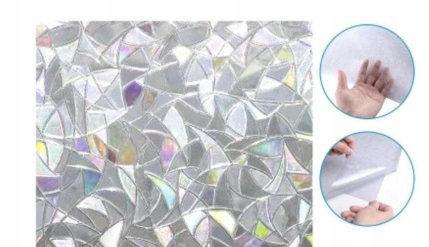 NAKLEJKA MASKUJĄCA NA SZKŁO SZYBĘ 45X100 CM