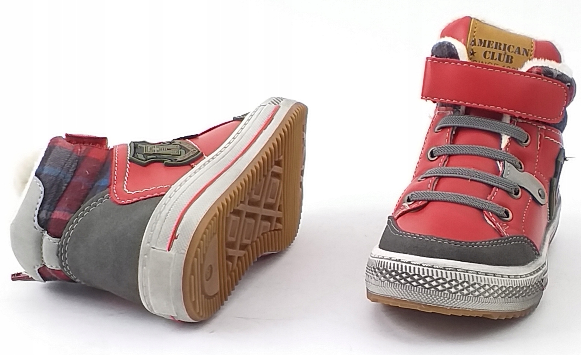 DZIECIĘCE TRAPERY AMERICAN CLUB GC25 TRZEWIKI OBUWIE NA RZEP I SUWAK 29 Płeć chłopcy