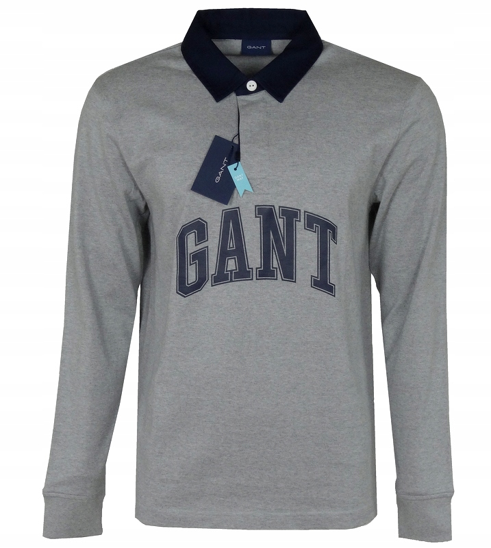 Gant pánská polokošile s dlouhým rukávem, šedý melír, M