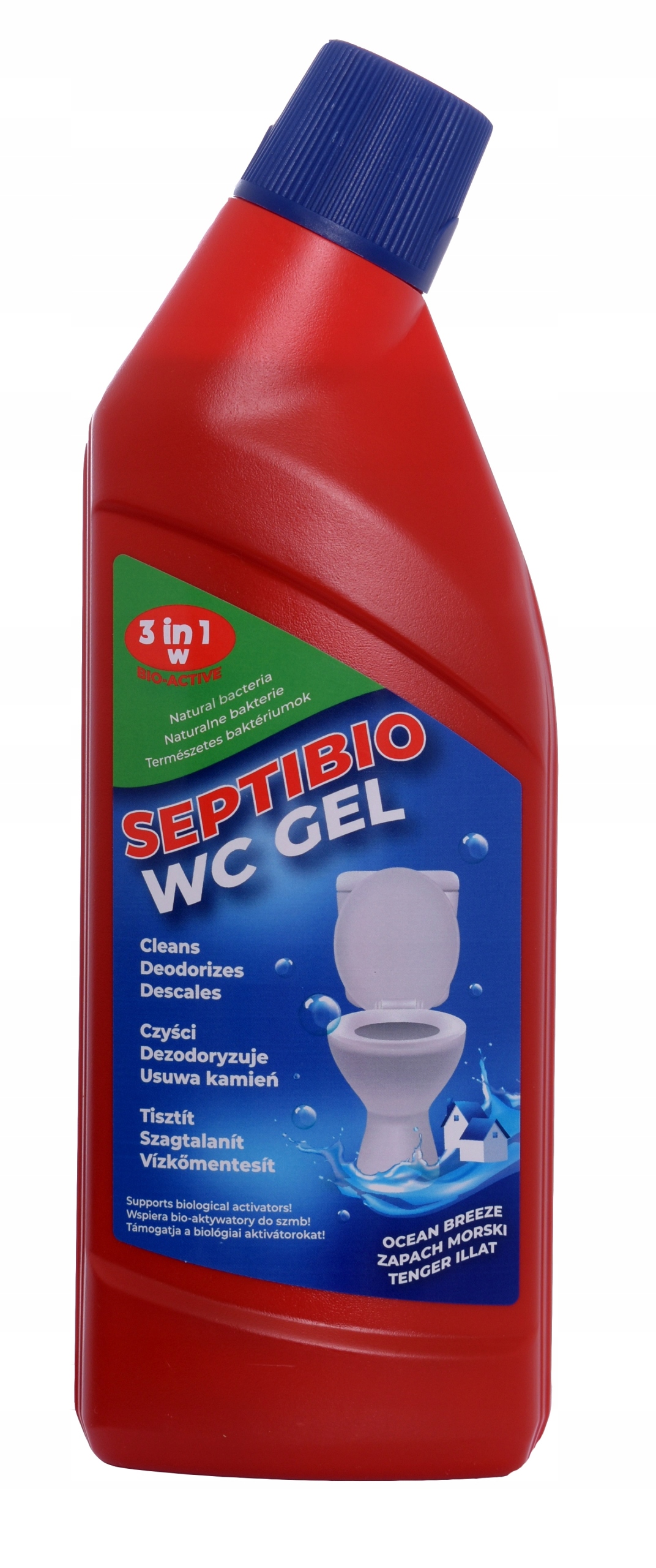 Bio-żel do WC SEPTIFOS VIGOR 750ml 2w1