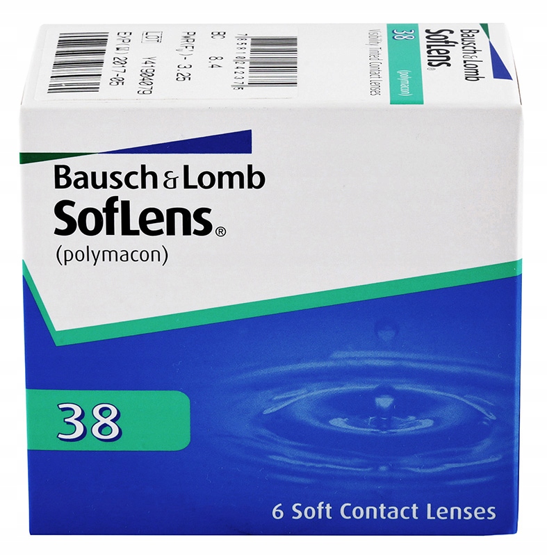 

Soczewki B&l Soflens 38 Bc 8,7