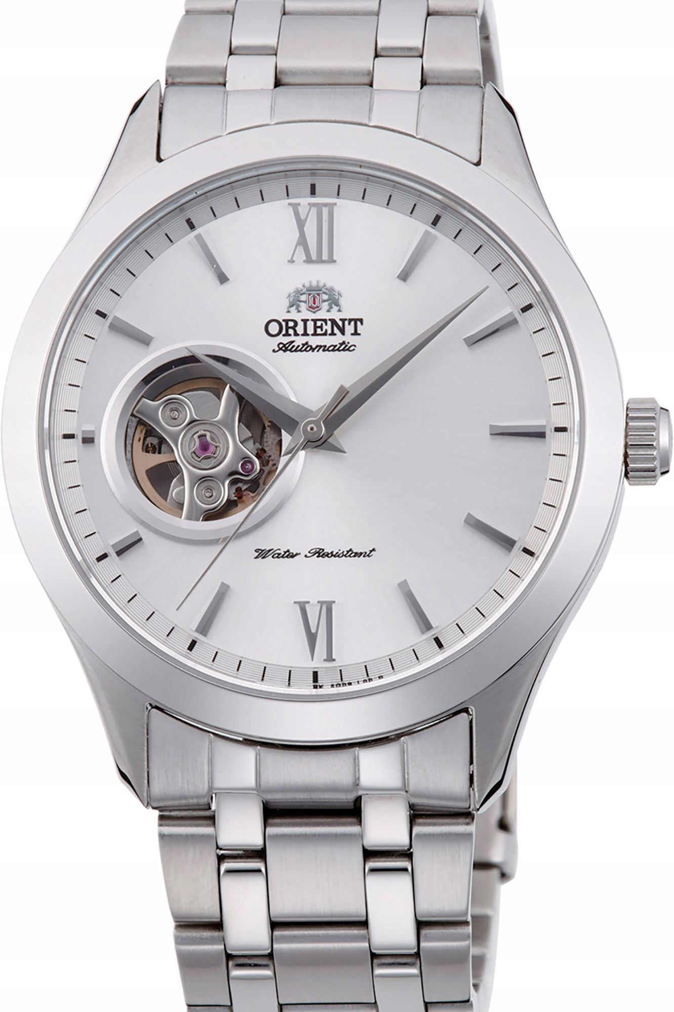 Klasické mechanické moderní hodinky Orient TAG03001W0, safírové, 38,5 mm!