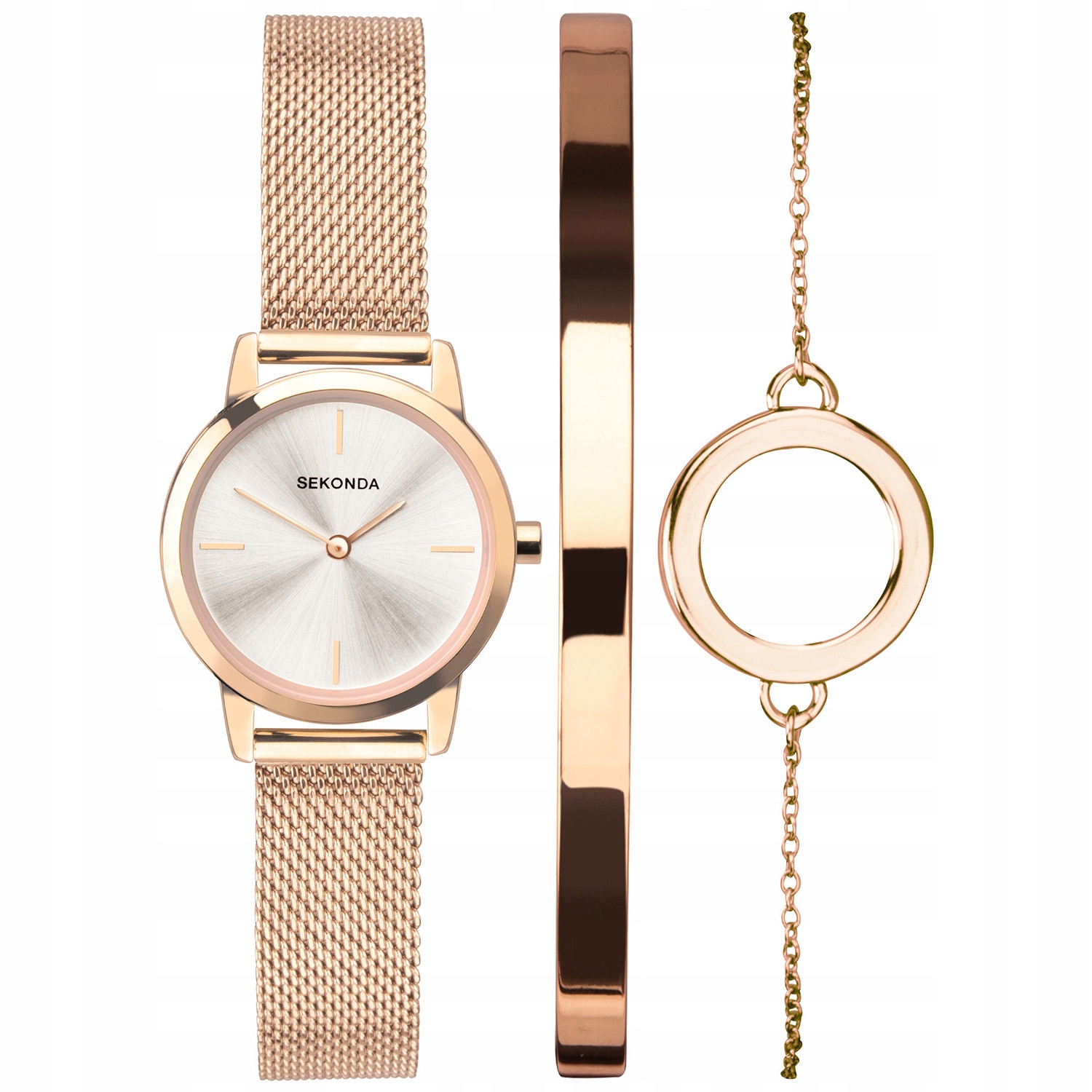 Dámské hodinky Sekonda 49007 růžové zlato