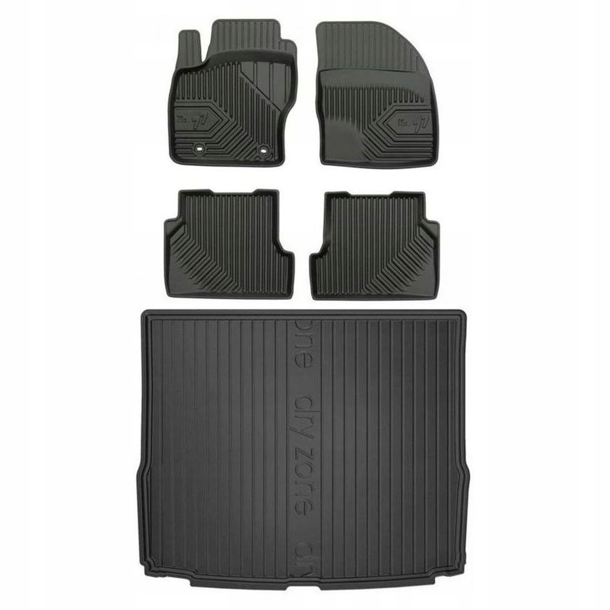 Gumová sada kobercov a rohoží Ford Focus II 2004-2011 Kombi