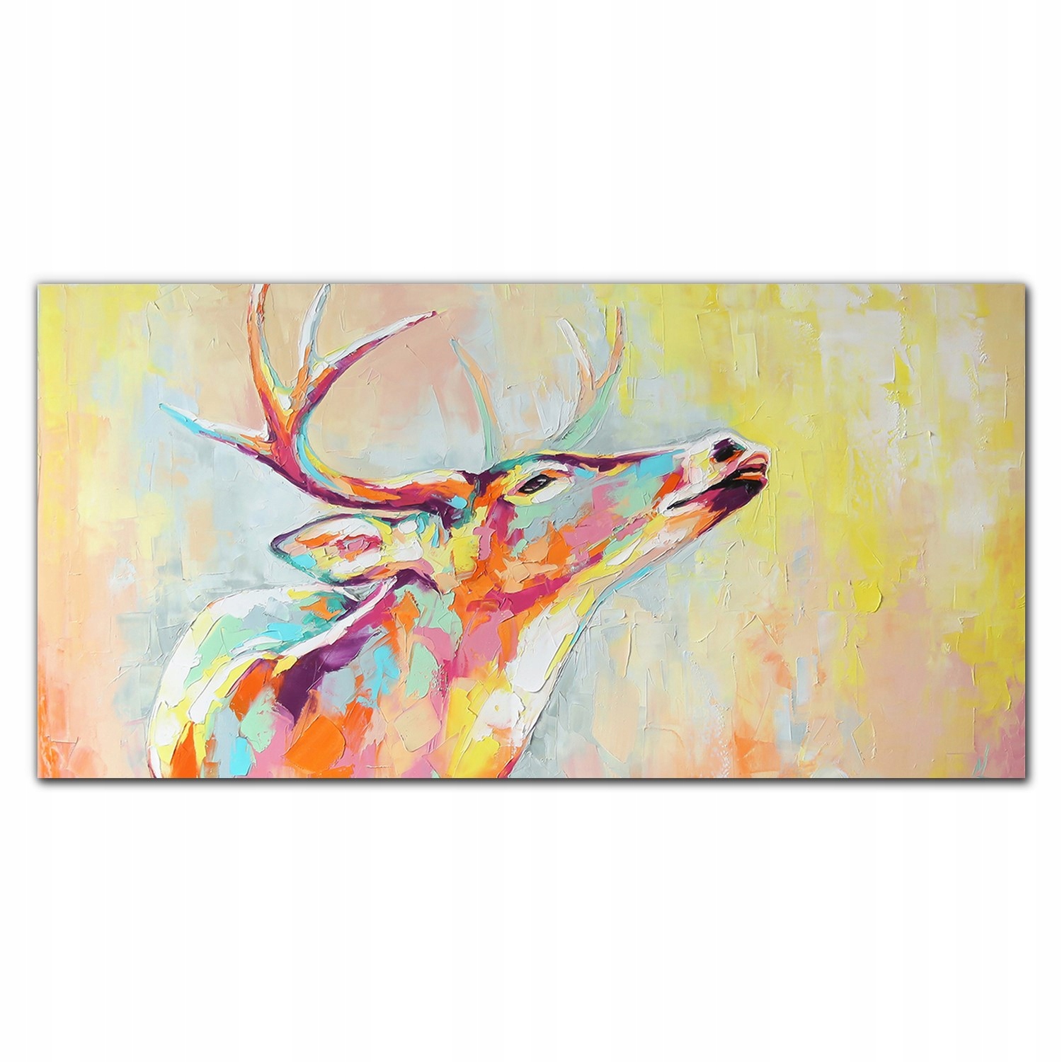 Obraz na stenu na plátne Zviera jeleň 140x70 cm