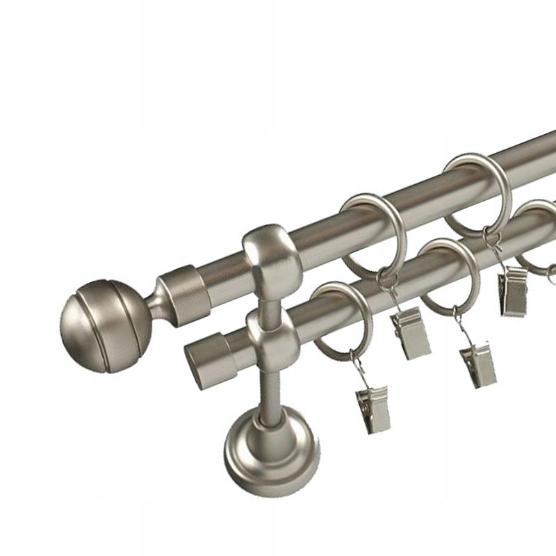 

Karnisz kompletny ciche żabki 150 cm 16+16 mm
