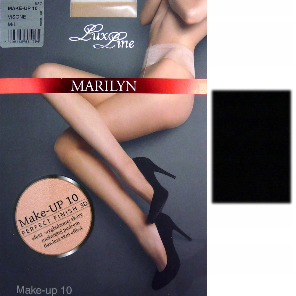 

Marilyn Make Up 10 S/m rajstopy black Lux Line
