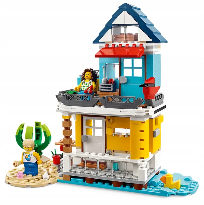 LEGO 31138 CREATOR 3W1 KAMPER NA PLAŻY Liczba elementów 556 szt.