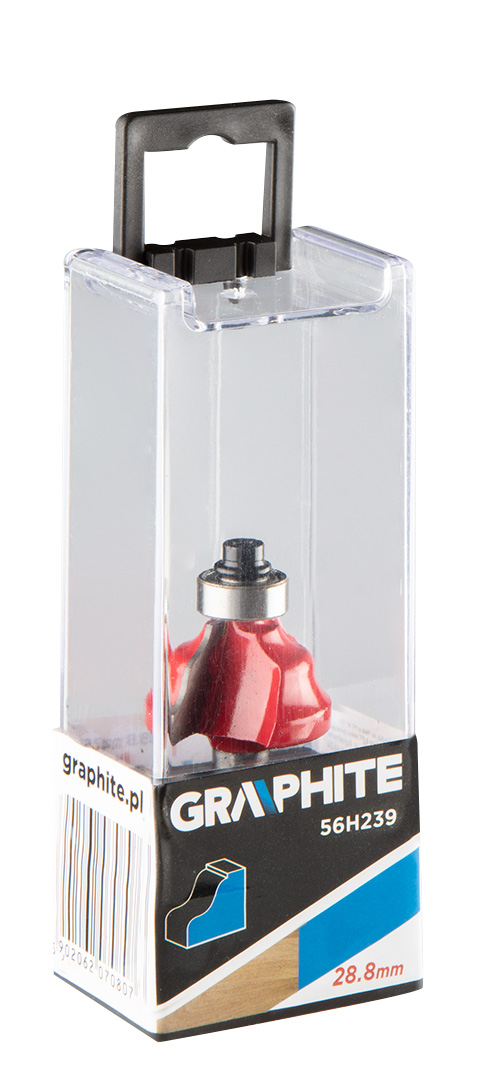 Frez profilowy z łożyskiem, HM, 28.8 x 15.9 mm Marka GRAPHITE