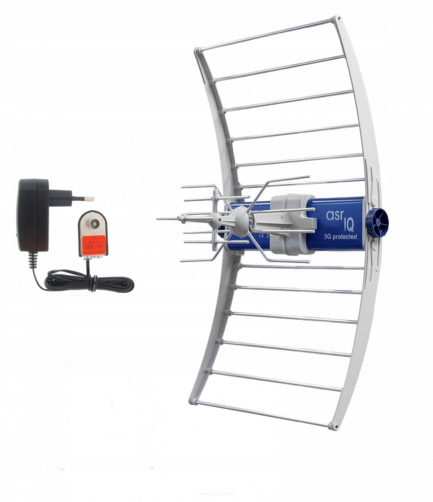 Antena telewizyjna DVB-T2 Asr Iq 5G Protected Telkom-Telmor 15712