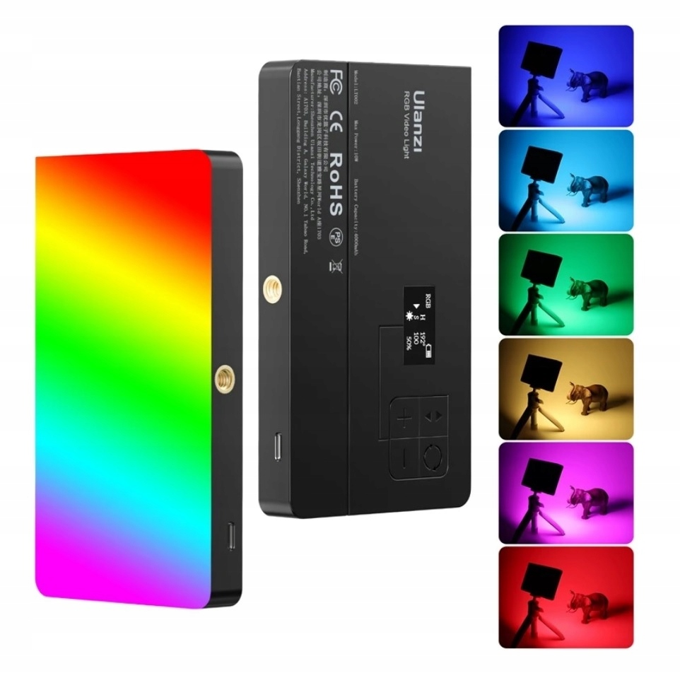 Led lampa 150 Ulanzi Pl -01 Rgb Pro Magnet Akumulátor 4000mAh Studiová venkovní
