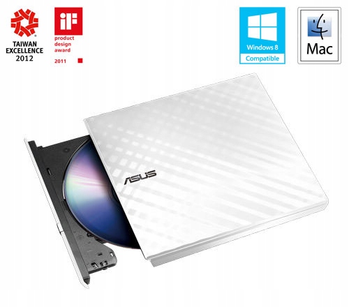 Asus SDRW-08D2S-U Lite biela Drw Usb-a softvér 90-DQ0436-UA221KZ
