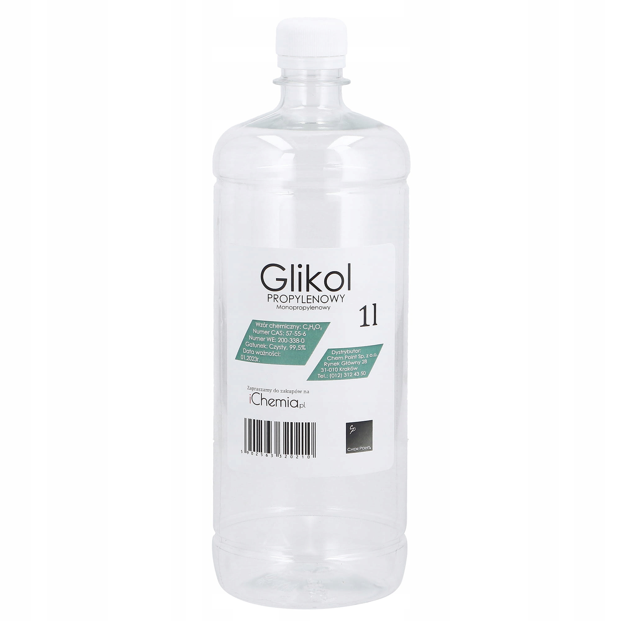 

Glikol Propylenowy Czysty 99,5% 1L