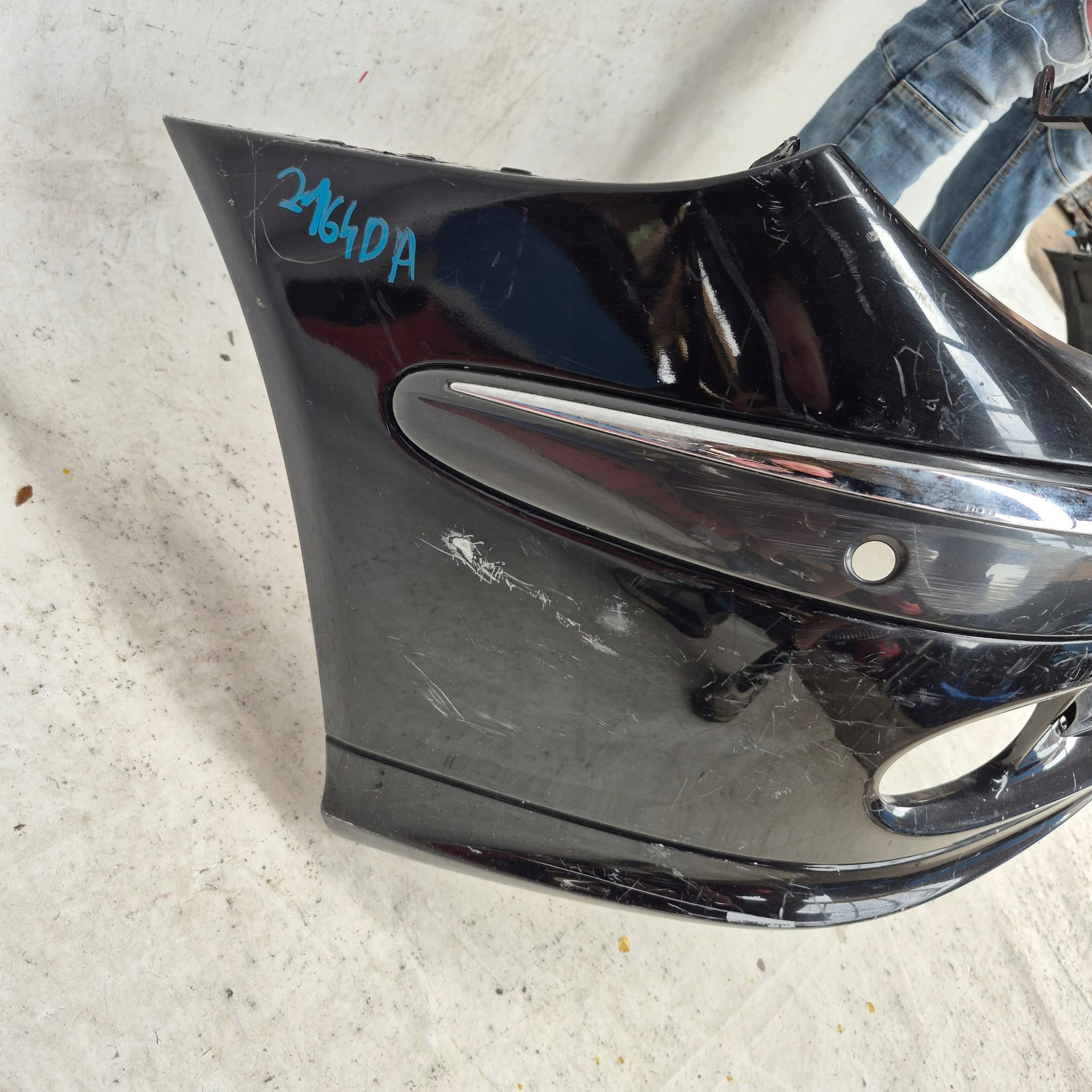 MERCEDES E-KLASA W211 AVANTGARDE 02- bumper front SPR PDC