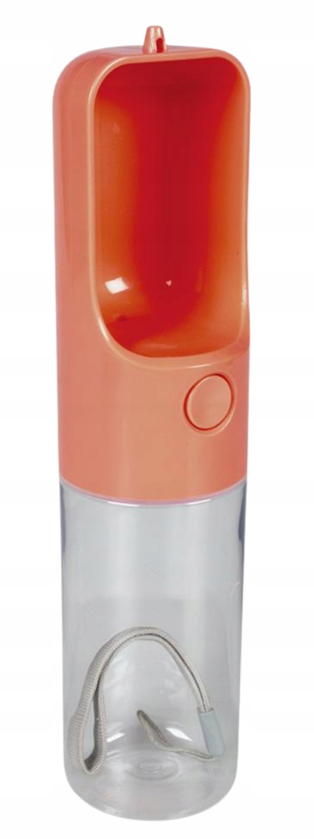 Levně Duvo+ Cestovní láhev na pití 450ml Červená