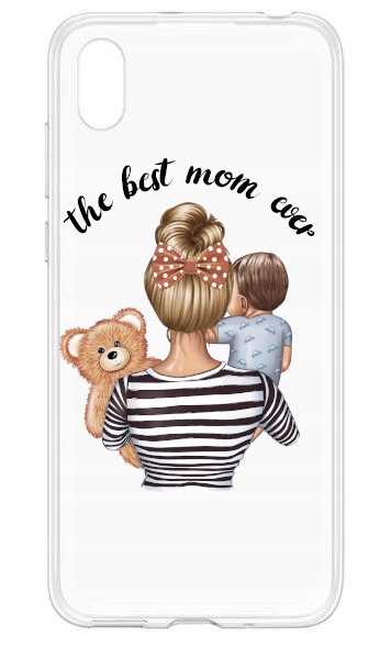 

etui silikon 1 mm mama syn synek do Huawei Y5 2019