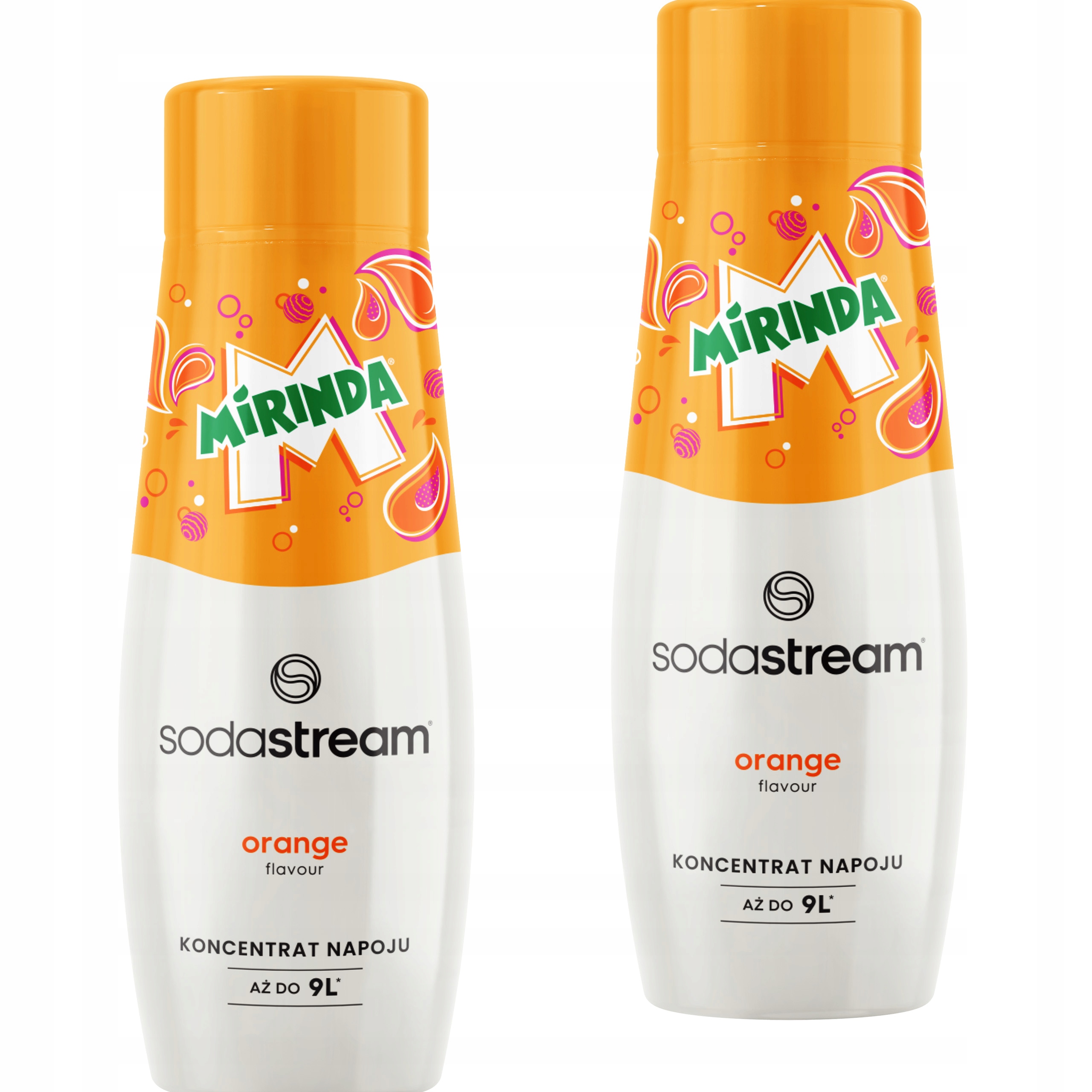 Mirinda 2 sztuki zestaw koncentratów SodaStream