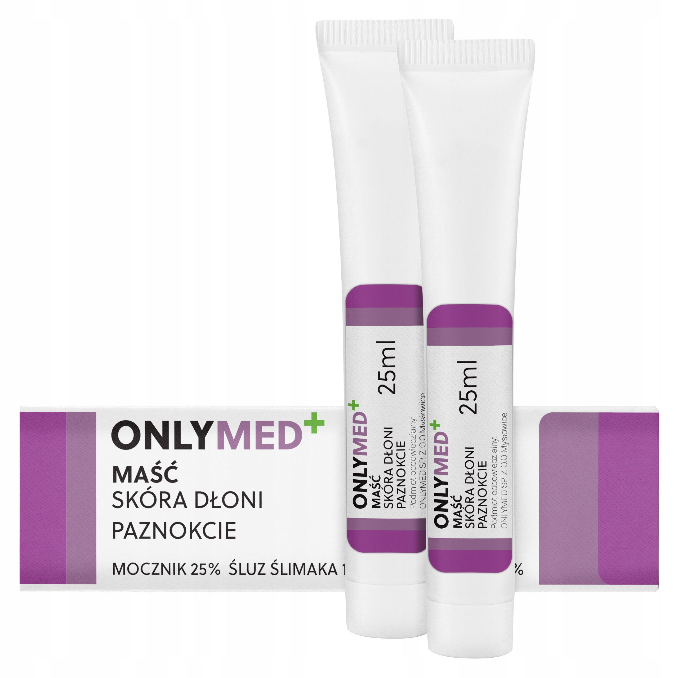 2x Maść do paznokci regeneracja macierzy skórek onycholiza grzybica Onlymed