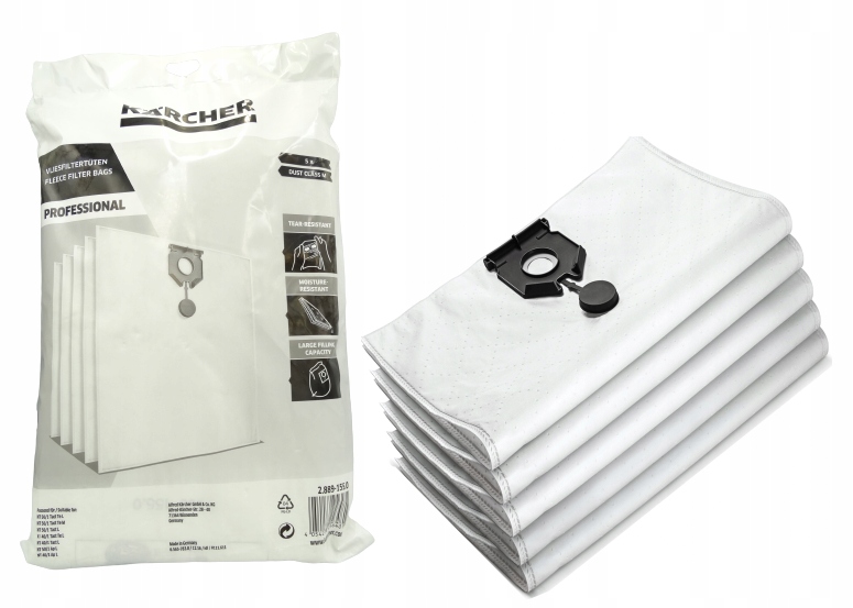 Vliesové Filtr.sáčky 5KS NT40/1 Karcher