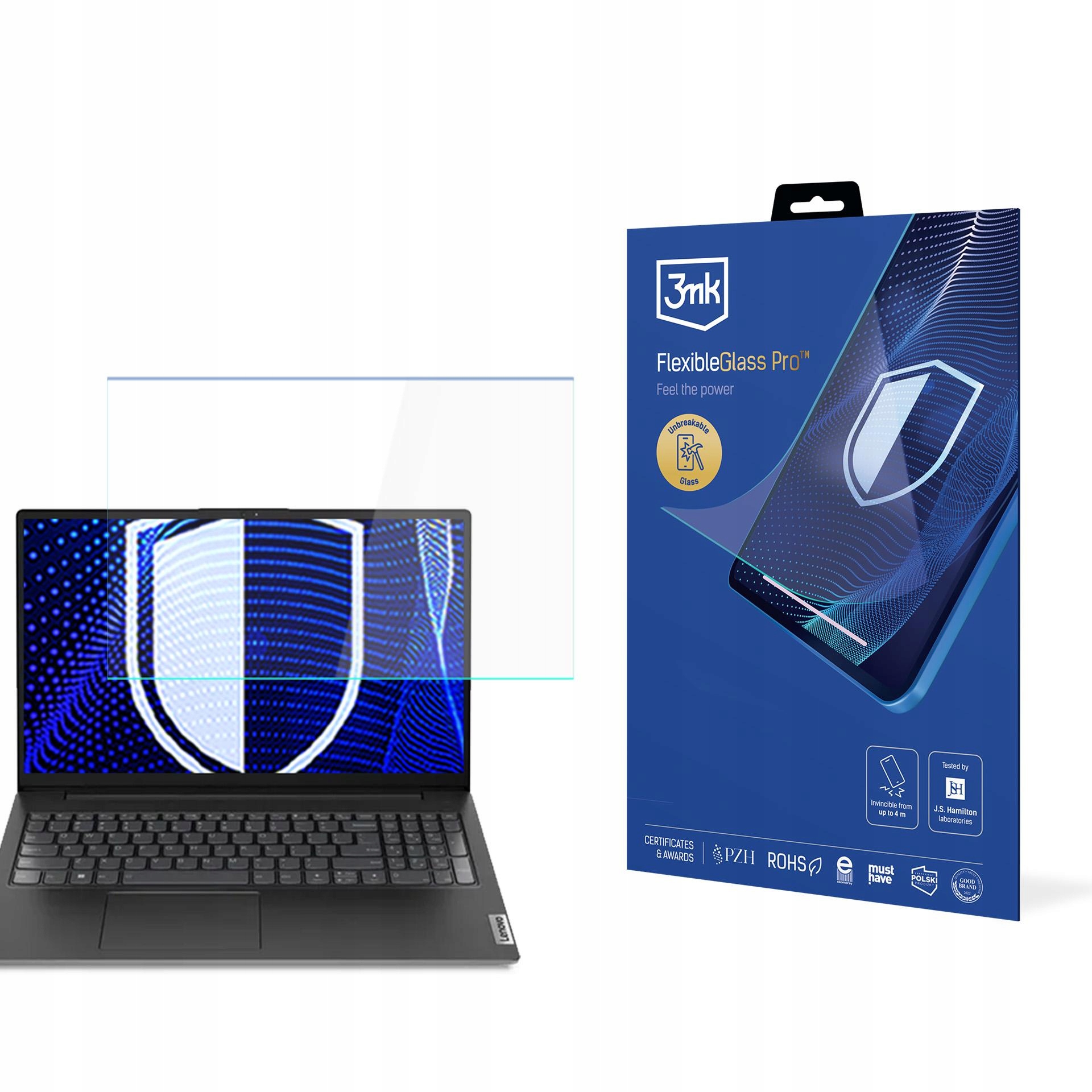 Sklo na displej pro Lenovo V15 Gen 6 3mk FlexibleGlass Pro