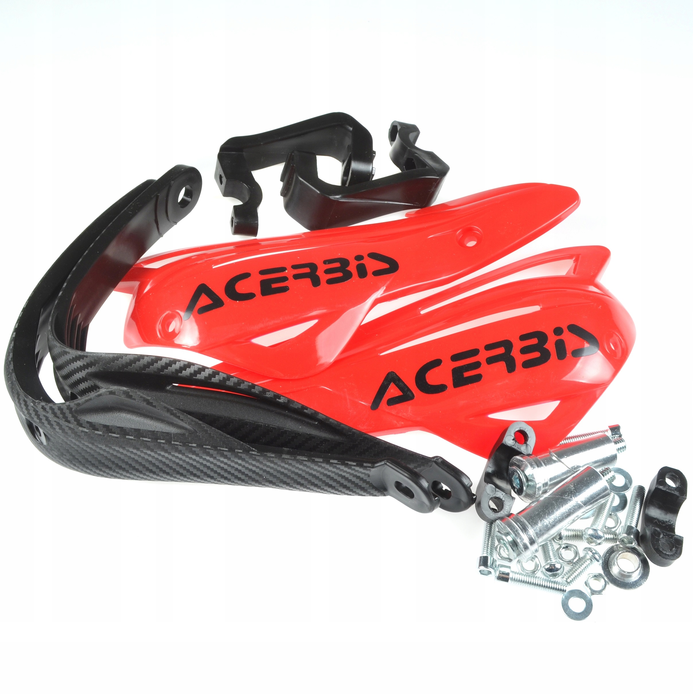 Handbary Osłony Dłoni Uniwersalne Czerwone