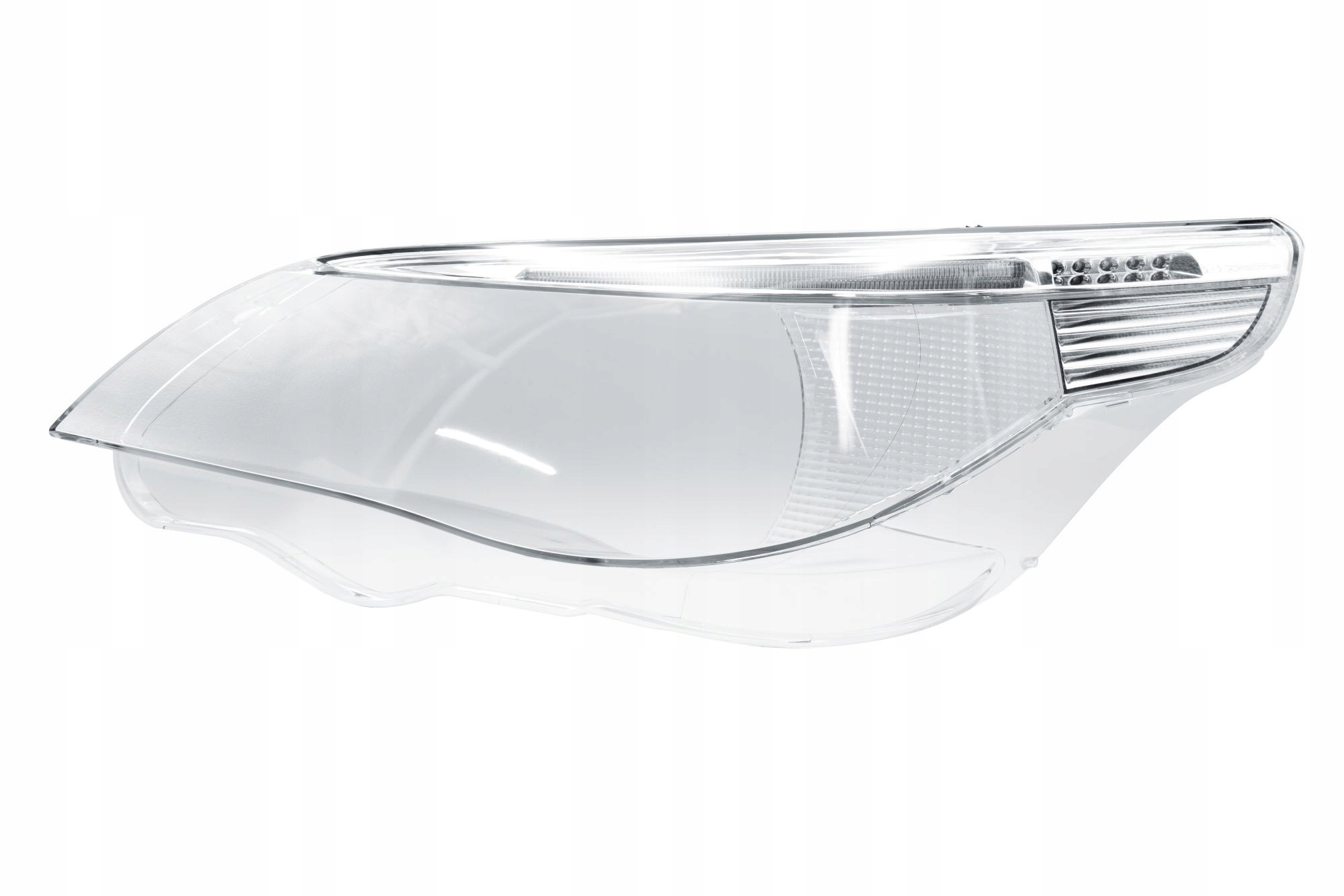 Bmw E60 E61 2003-2010 Stínidlo Sklo Světlometu Předního Světla Levé Nové