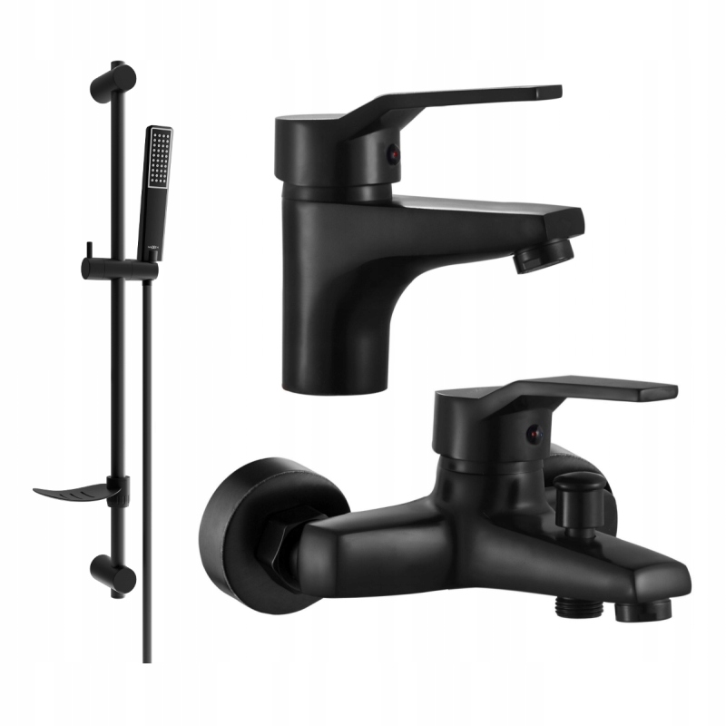 Mexen Caro DF72 vaňová súprava, čierna 746603DF72-70