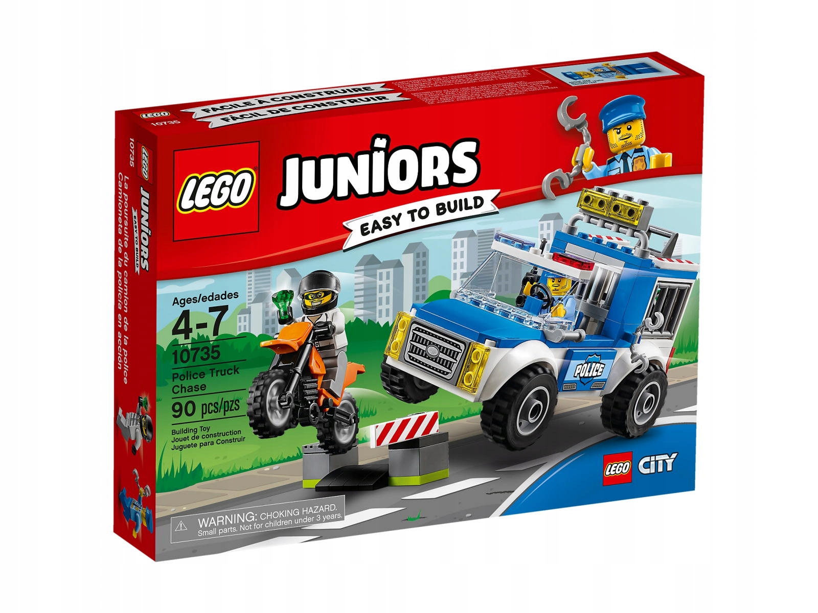 Lego Juniors 10735 – Pronásledování Policejní Dodávkou